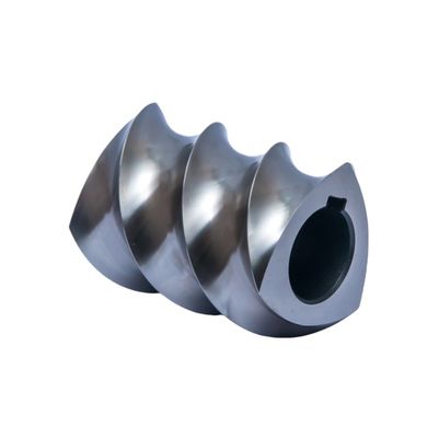 Mua Tinh giáp nhôm hai vít Extruder ốc vít pitch 2 inch Hex đầu cho sản xuất hóa học online manufacture