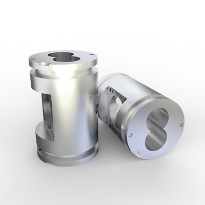 Mua CNC Machining Twin Screw Extruder Components Open Screw Food Industry Barrel In Extruder Các thành phần của máy gia công online manufacture