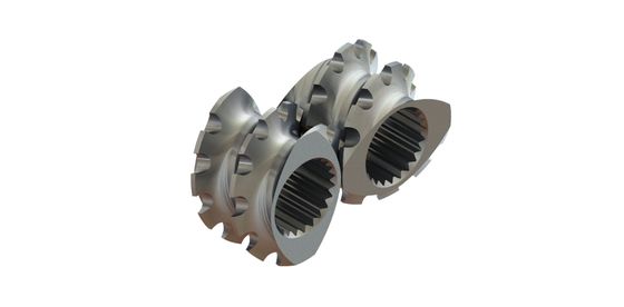 Mua Khu trộn TME Twin Extruder Screw Element Các bộ phận được ép ra 0.3kg PE online manufacture