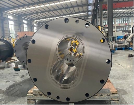 Mua JSW Co Rotating Twin Screw Barrel Extruder Combi Barrel Screw Segments cho các sản phẩm PPE online manufacture