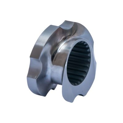 Các yếu tố chuyển đổi thức ăn cho thú cưng được thổi phồng HRC 58 - 62 Twin Screw Extruder Phần cho pelletizer