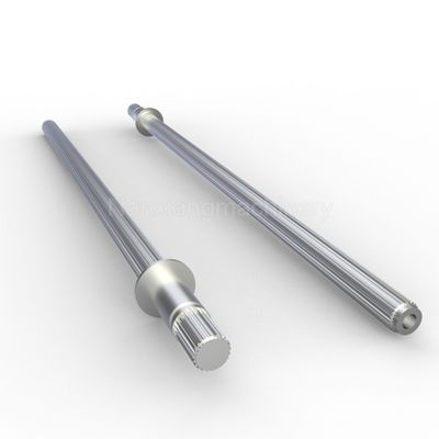 DH2F Tích hợp Xương cột sống Twin Screw Extrusion Machine Components Spline Shafts