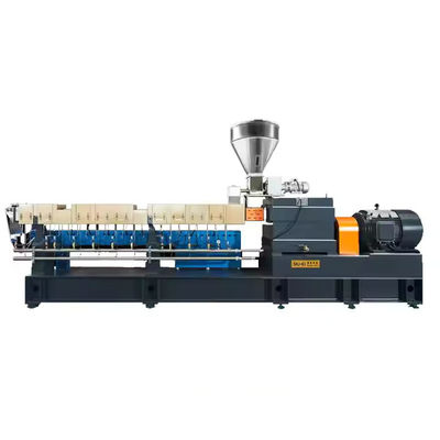 Bột kim loại hợp kim thép Twin Screw Extruder Screw Diameter Range Φ10mm Φ500mm Tối ưu hóa để trộn