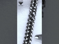 Máy xăng nhựa mini Twin Screw Extruder Lab Granulator Extruder Machine